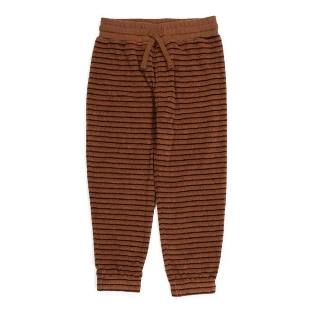 NWT RYLEE & CRU Retro Striped Jogger Pants Size 8 9